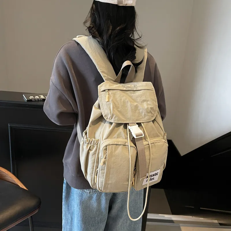 PAIBLOKS Fabric Backpack Unisex Multicolor-31