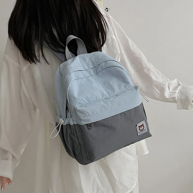 PAIBLOKS Nylon Backpack Women's Multicolor-8