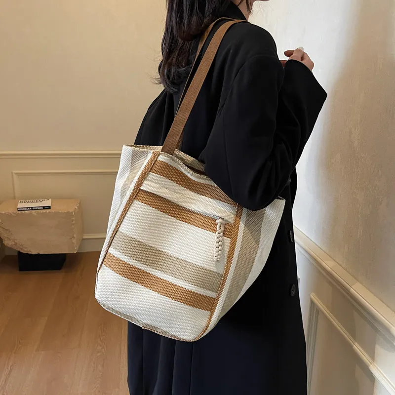 PAIBLOKS Canvas Bag Tote Crossbody Bag Shoulder Bag Regular Unisex Multicolor-17