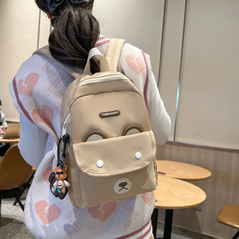 PAIBLOKS Nylon Backpack Regular Unisex Multicolor-8