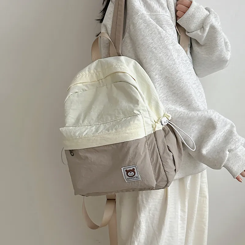 PAIBLOKS Nylon Backpack Women's Multicolor-15