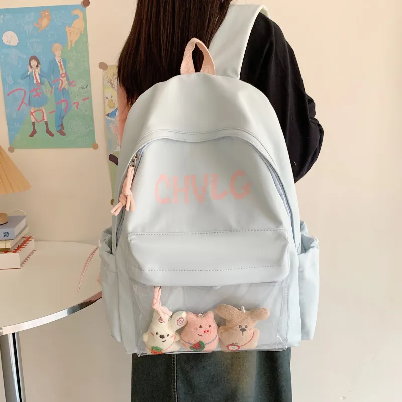 PAIBLOKS Oxford Backpack Women's Multicolor-1