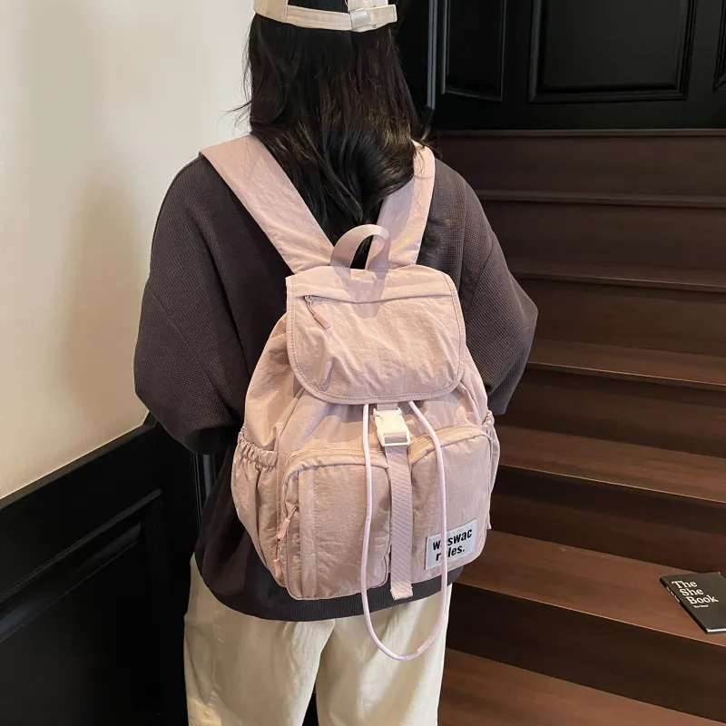 PAIBLOKS Fabric Backpack Unisex Multicolor-17