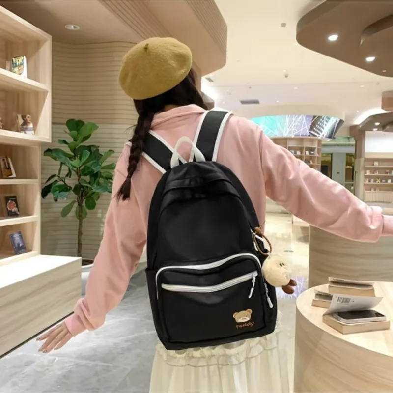 PAIBLOKS Nylon Backpack Unisex Multicolor-9
