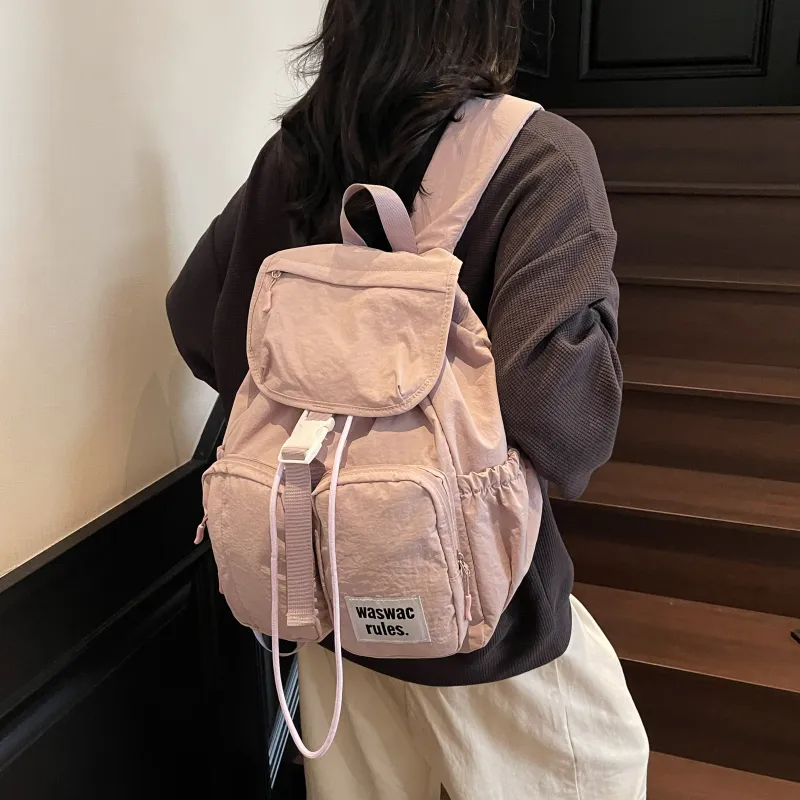 PAIBLOKS Fabric Backpack Unisex Multicolor-15