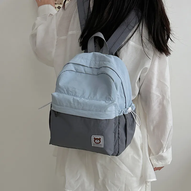 PAIBLOKS Nylon Backpack Women's Multicolor-7