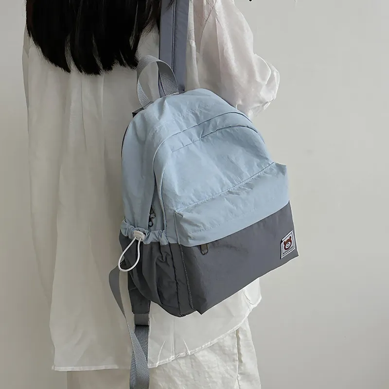 PAIBLOKS Nylon Backpack Women's Multicolor-9