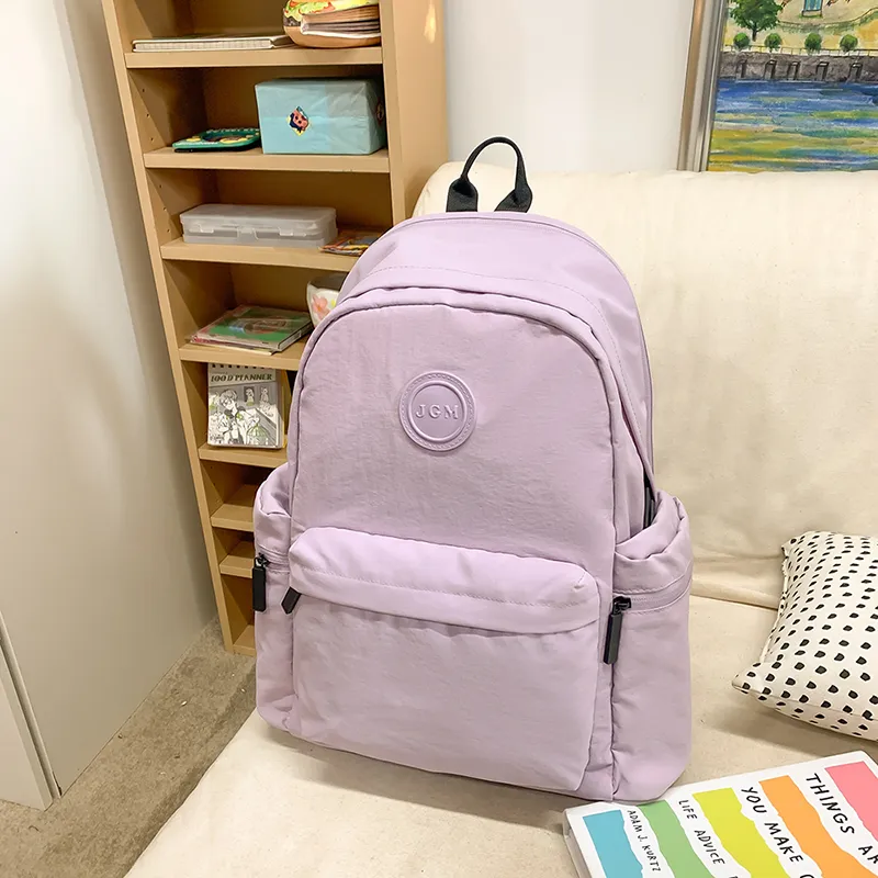 PAIBLOKS Nylon Backpack Unisex Multicolor-13