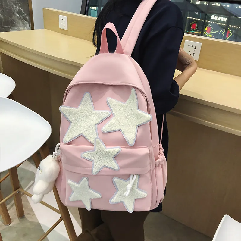 PAIBLOKS Nylon Backpack Unisex Multicolor-7