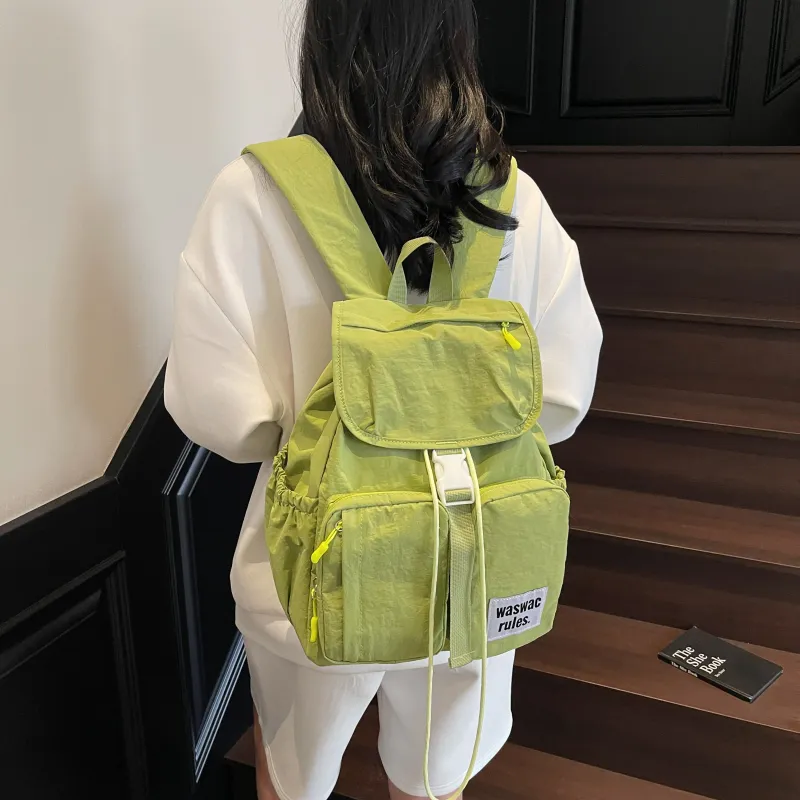 PAIBLOKS Fabric Backpack Unisex Multicolor-3