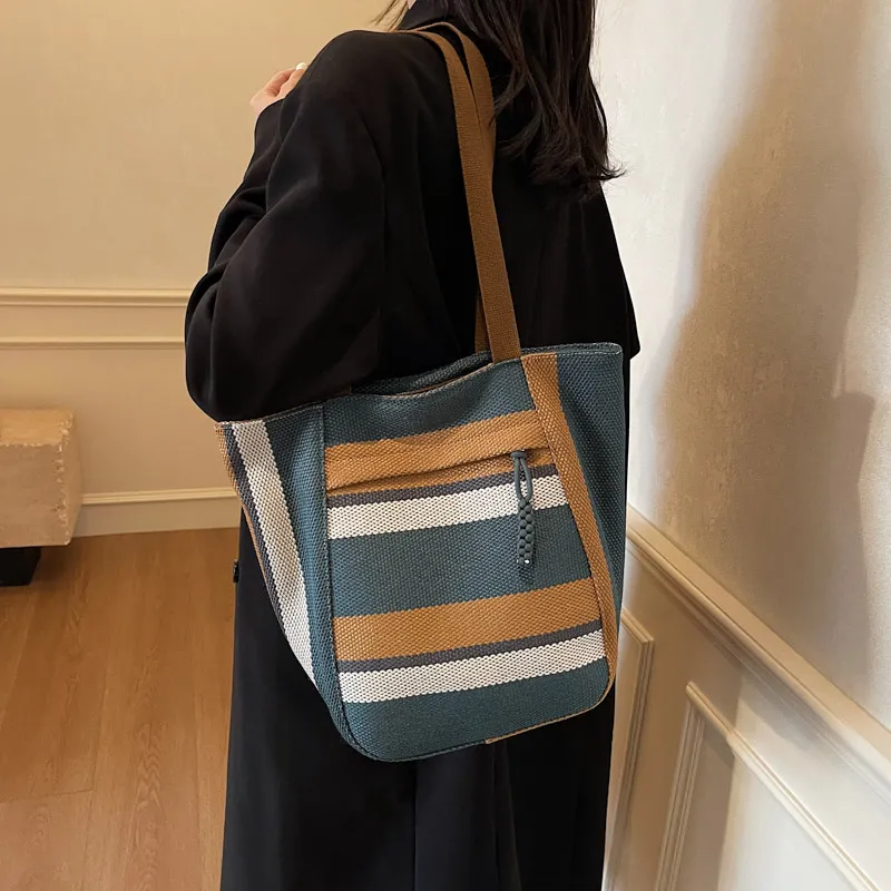 PAIBLOKS Canvas Bag Tote Crossbody Bag Shoulder Bag Regular Unisex Multicolor-9