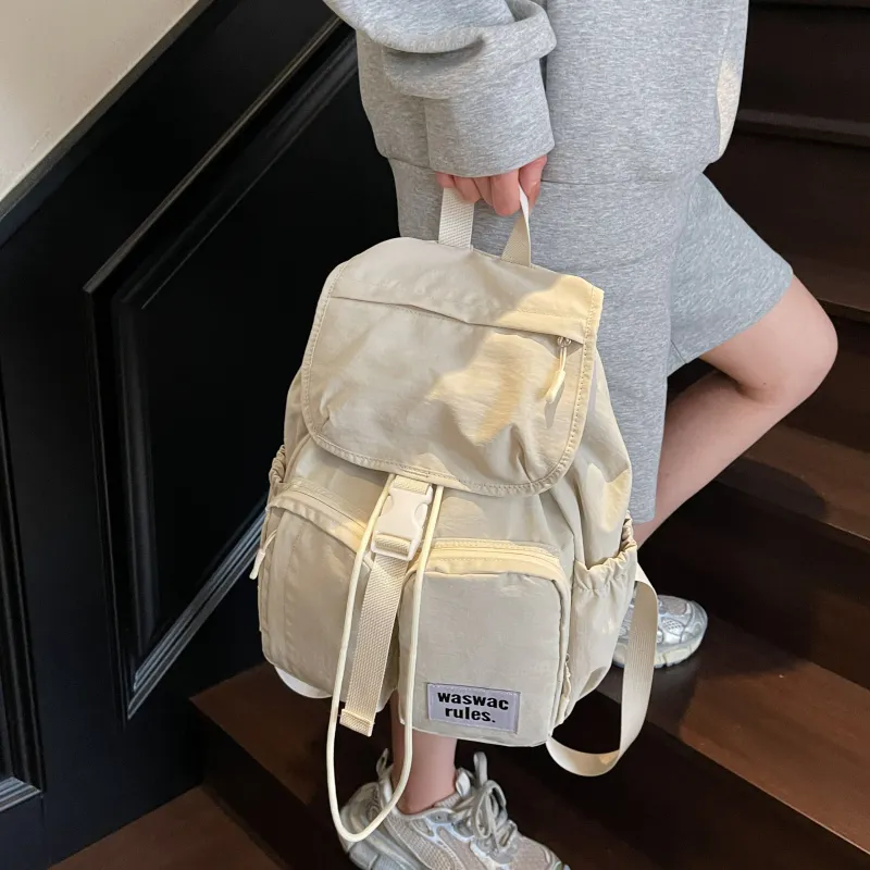 PAIBLOKS Fabric Backpack Unisex Multicolor-26