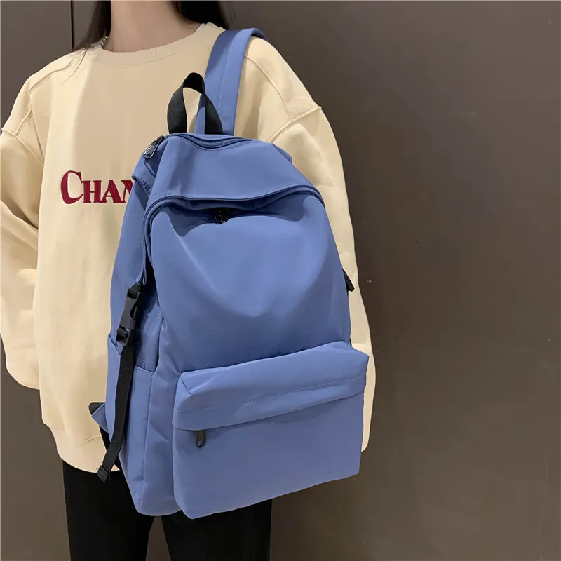 PAIBLOKS Nylon Backpack Unisex Multicolor-2