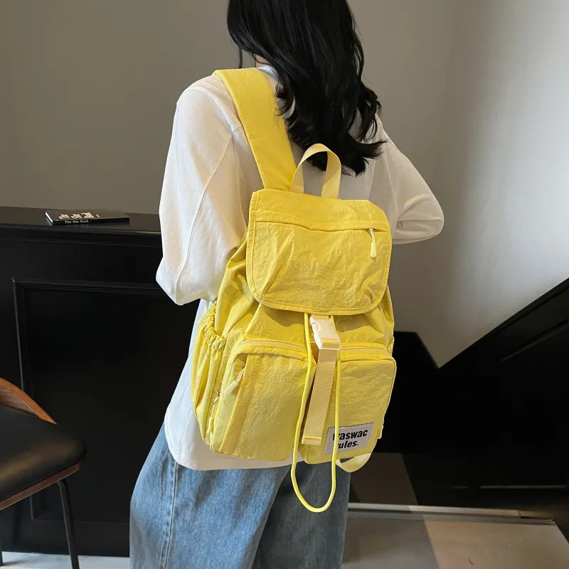 PAIBLOKS Fabric Backpack Unisex Multicolor-10