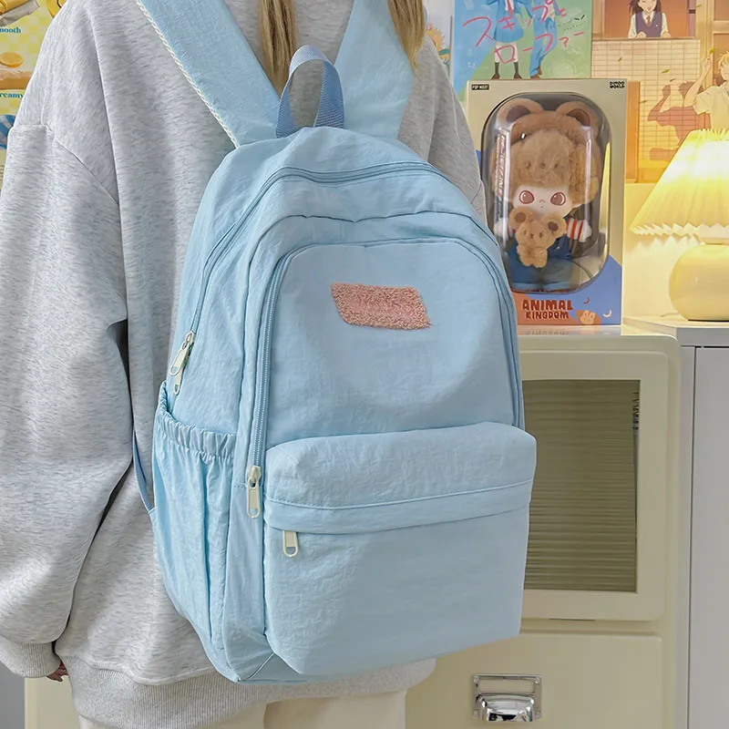 PAIBLOKS Polyester Backpack Unisex Multicolor-19