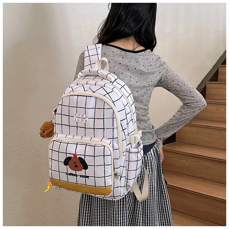 PAIBLOKS Nylon Backpack Regular Unisex Multicolor-29