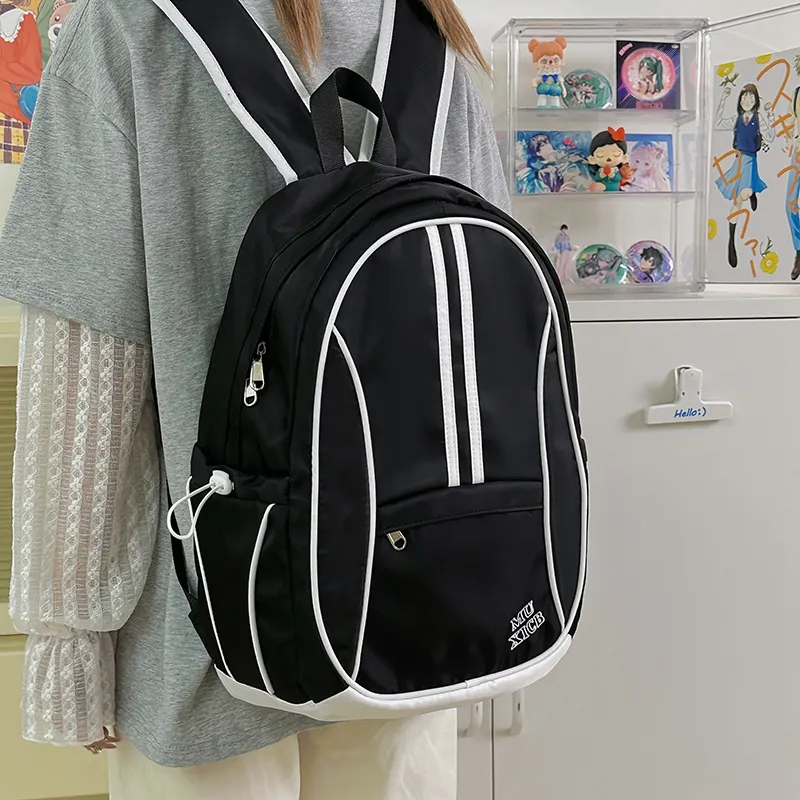 PAIBLOKS Nylon Backpack Unisex Multicolor-20