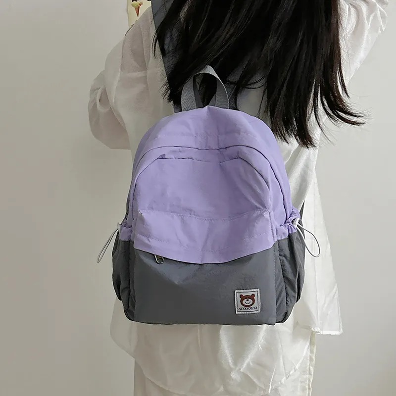 PAIBLOKS Nylon Backpack Women's Multicolor-22