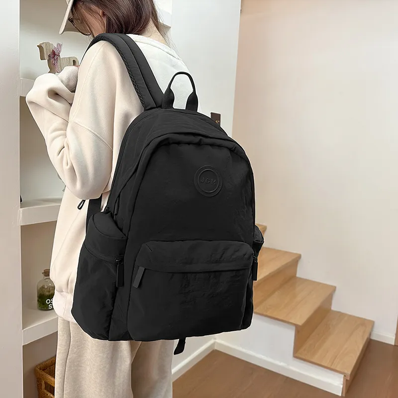 PAIBLOKS Nylon Backpack Unisex Multicolor-2