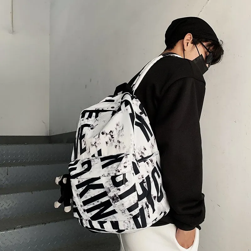 PAIBLOKS Nylon Backpack Unisex Multicolor-7