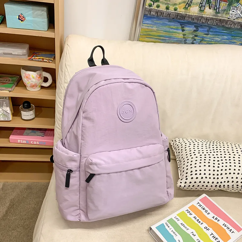 PAIBLOKS Nylon Backpack Unisex Multicolor-12