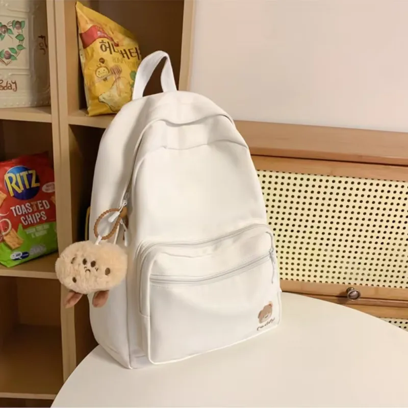 PAIBLOKS Nylon Backpack Unisex Multicolor-11