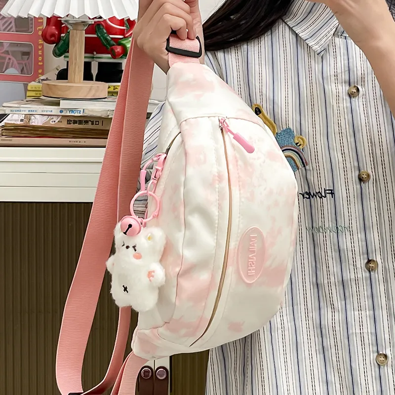 PAIBLOKS Nylon Sling Bag Regular Unisex Multicolor-9