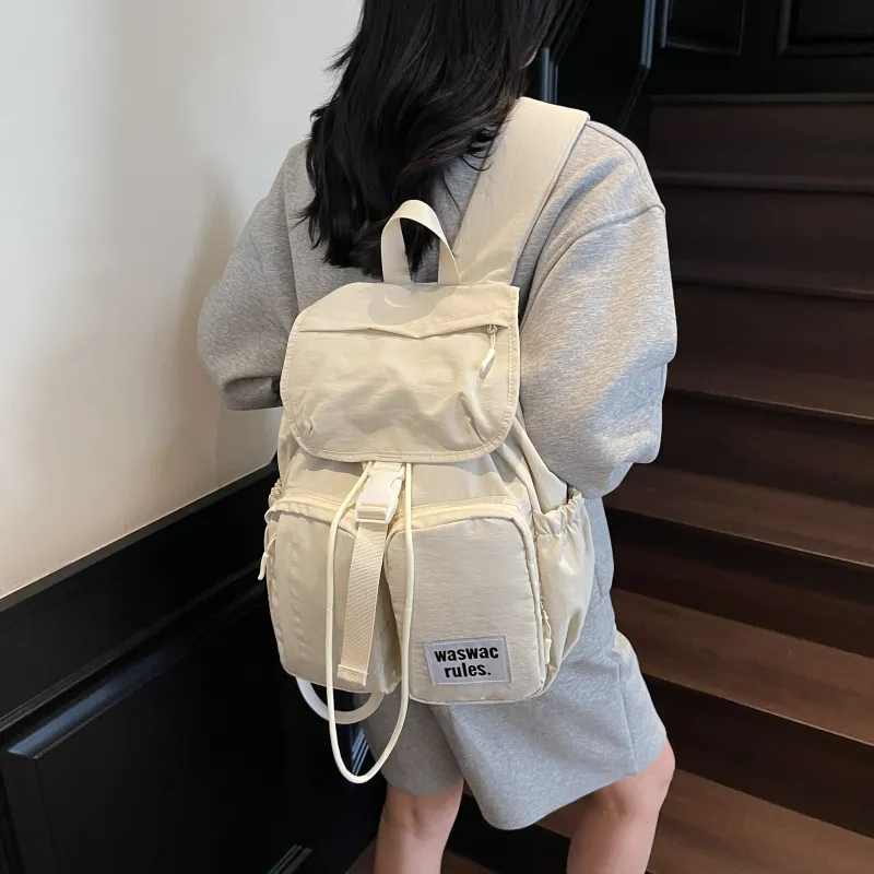 PAIBLOKS Fabric Backpack Unisex Multicolor-28