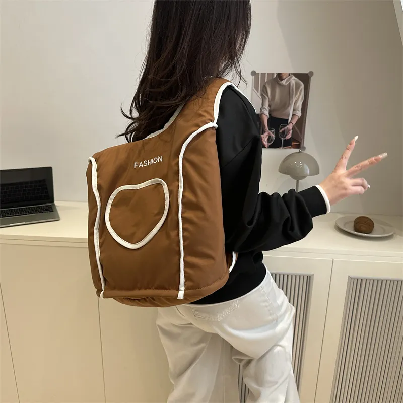 PAIBLOKS Nylon Backpack Unisex Multicolor-15