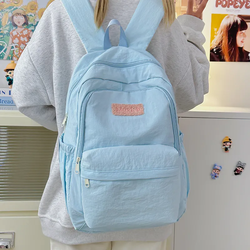 PAIBLOKS Polyester Backpack Unisex Multicolor-18