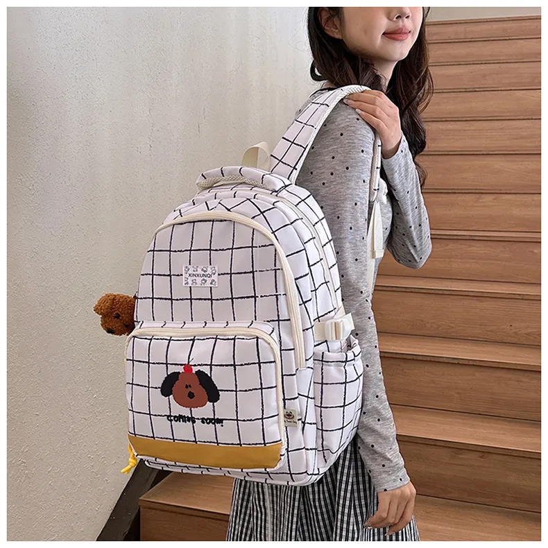 PAIBLOKS Nylon Backpack Regular Unisex Multicolor-27