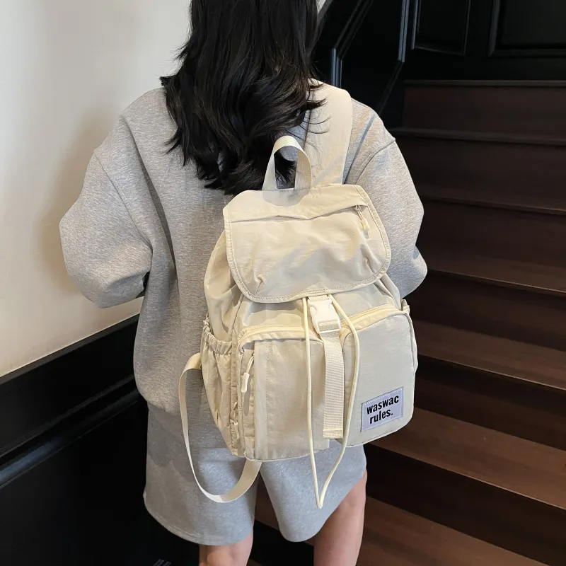 PAIBLOKS Fabric Backpack Unisex Multicolor-29