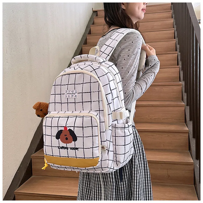 PAIBLOKS Nylon Backpack Regular Unisex Multicolor-26