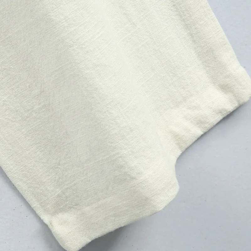 XUANSHENG Casual Pants Men's White-3