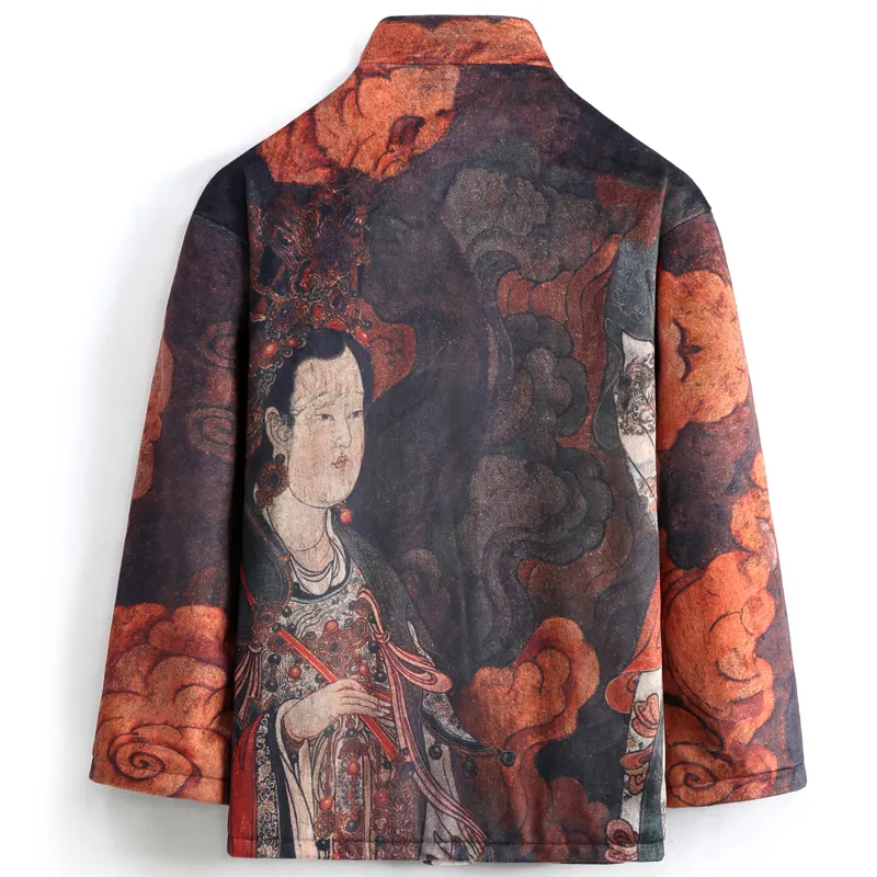 XUANSHENG Jackets Coats Men's Flying Goddess-1