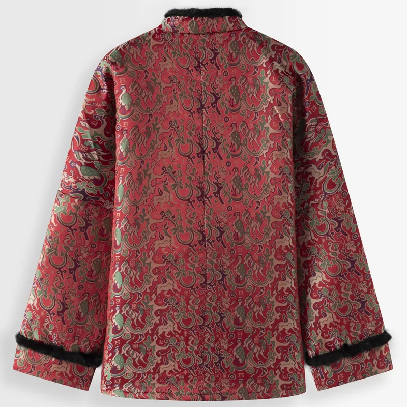 XUANSHENG Puffer Jacket Men's Red-2