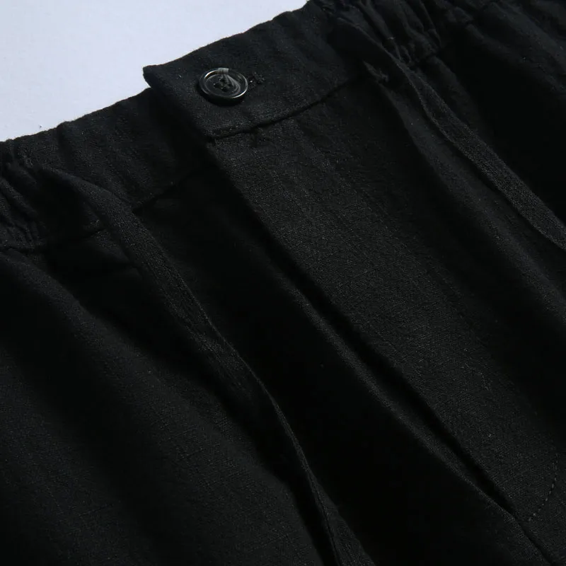 XUANSHENG Casual Pants Men's Black-2