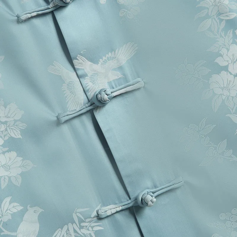 XUANSHENG Shirts Men Sky Blue-3