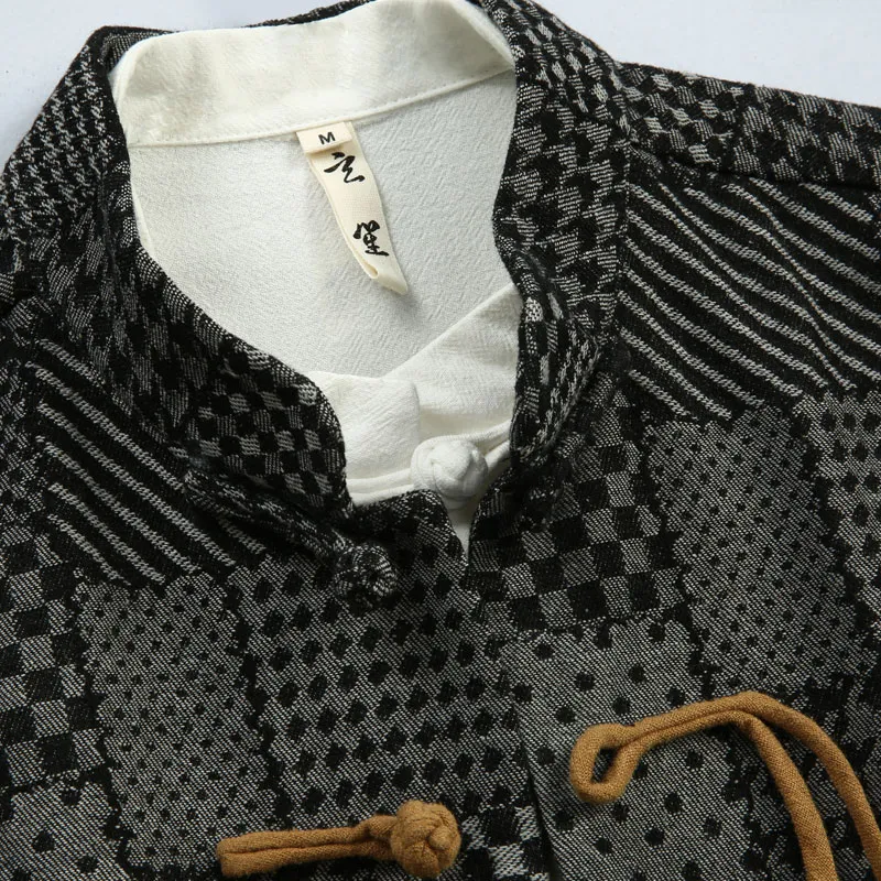 XUANSHENG Jackets Coats Men's Black-2