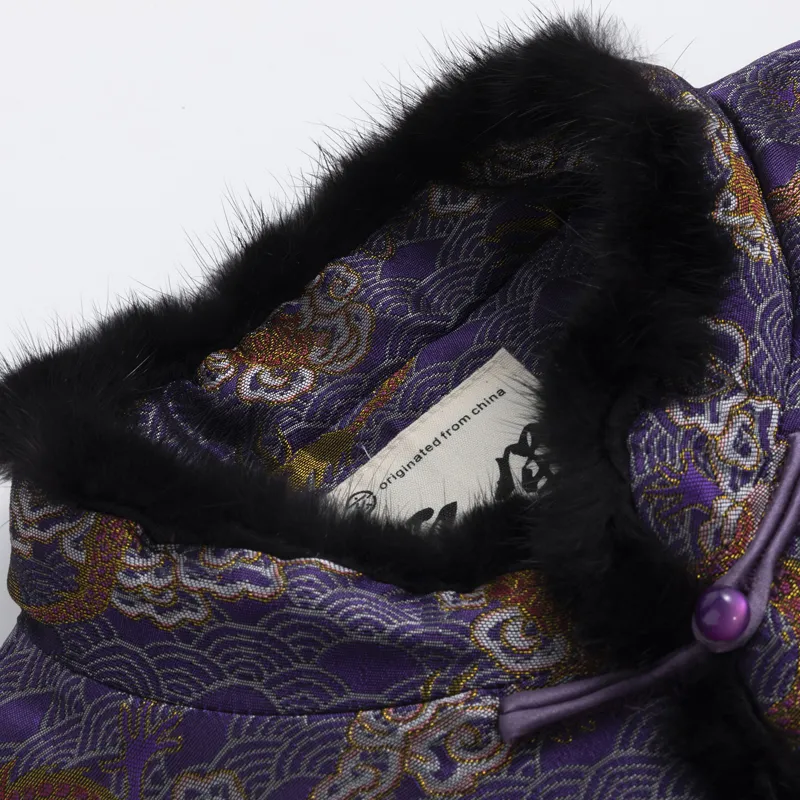 XUANSHENG Puffer Jacket Men's Purple-3