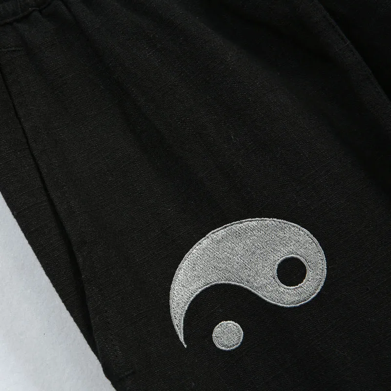 XUANSHENG Casual Sportswear Men's Black-5