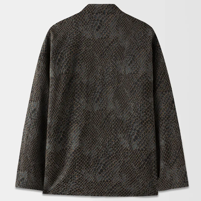 XUANSHENG Jackets Coats Men's Dark Brown-2