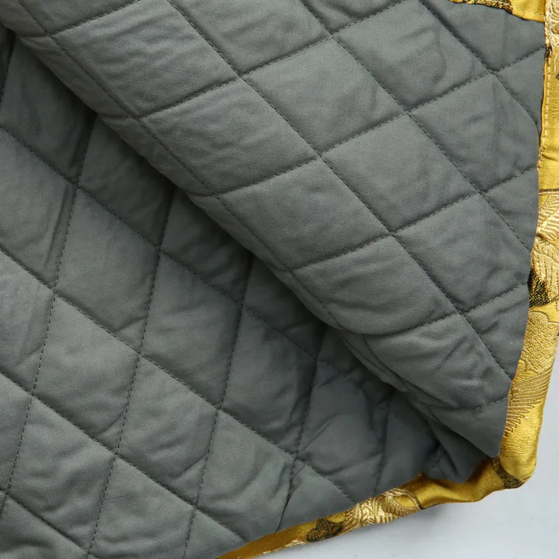 XUANSHENG Puffer Jacket Men's Yellow-2