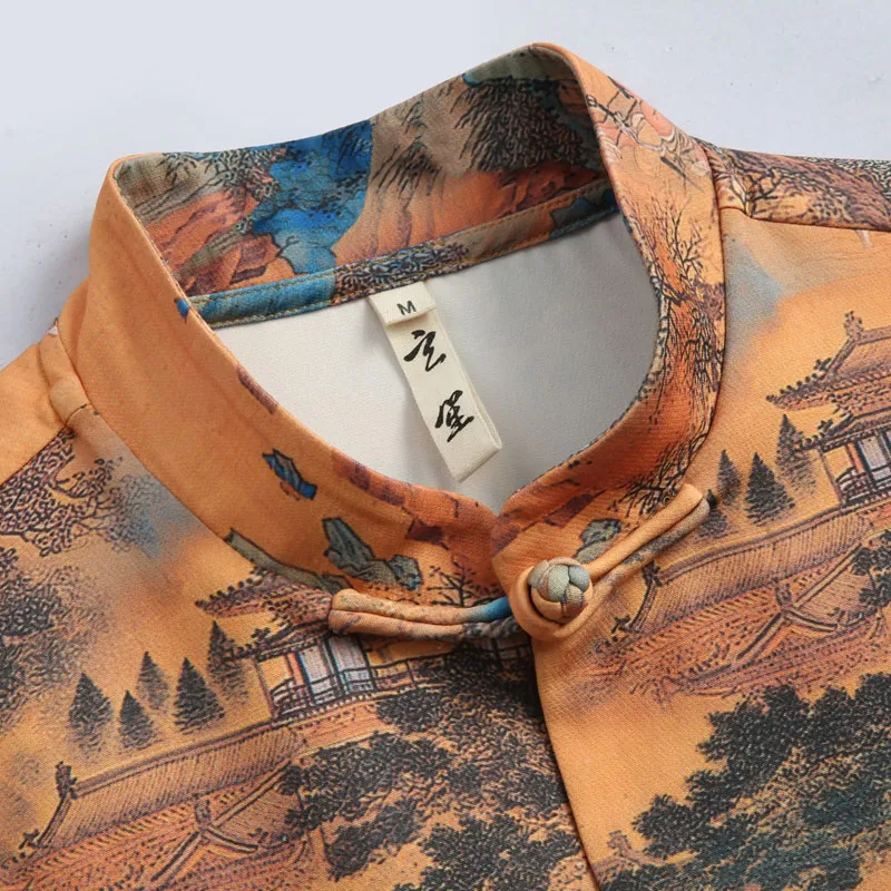 XUANSHENG Shirt Men's Rural Home-2