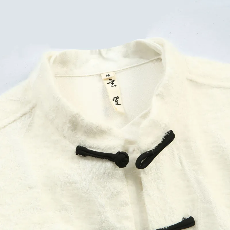 XUANSHENG Jackets Coats Men's White-2