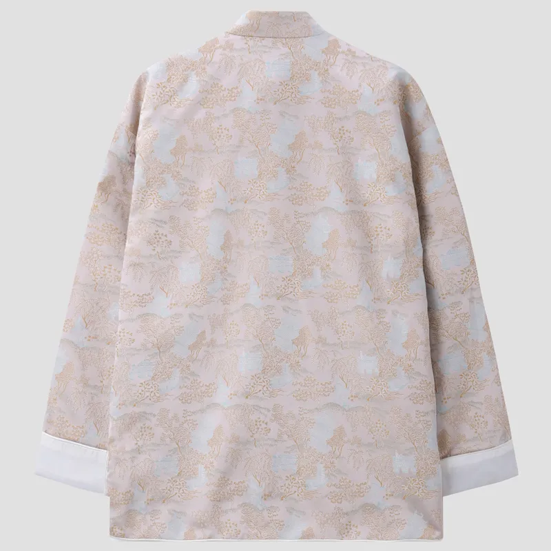 XUANSHENG Jackets Coats Men's Pavilions And Towers-3
