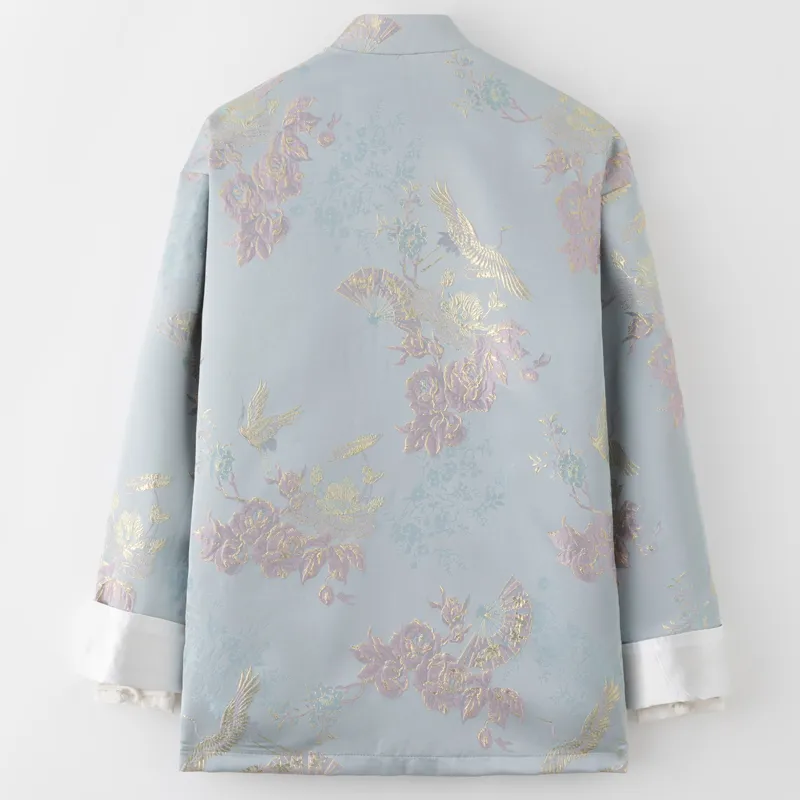 XUANSHENG Jackets Coats Men's Light Cyan-1