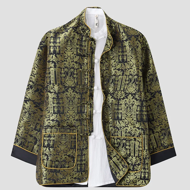 XUANSHENG Jackets Coats Men's Gourd Lantern-1