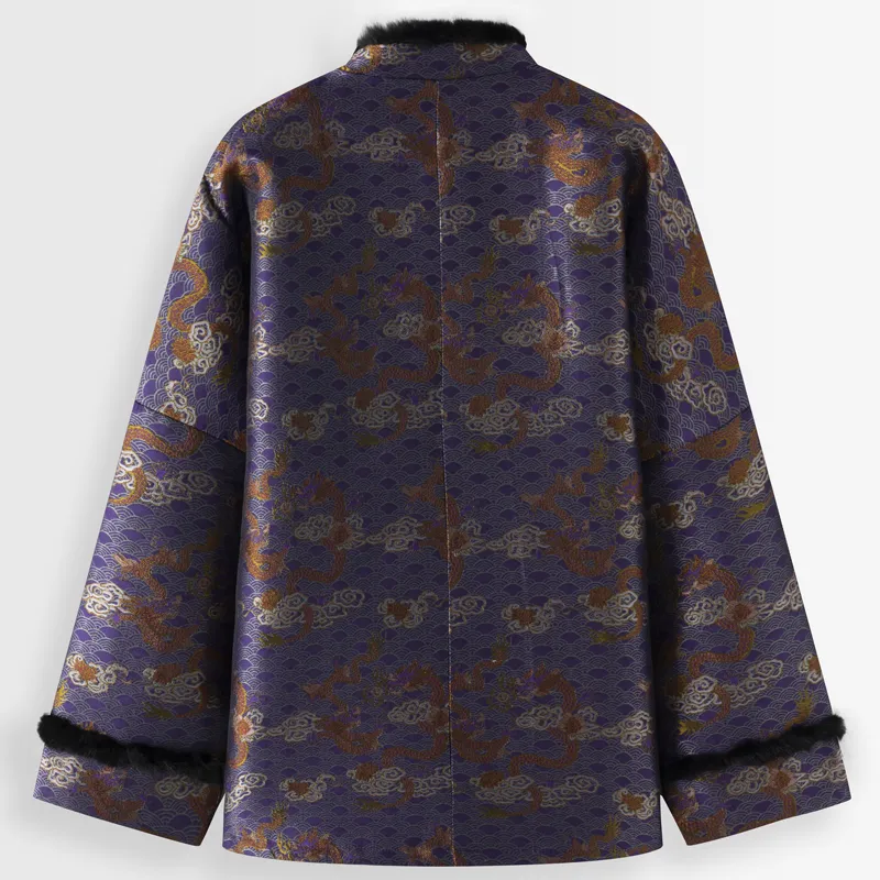 XUANSHENG Puffer Jacket Men's Purple-2