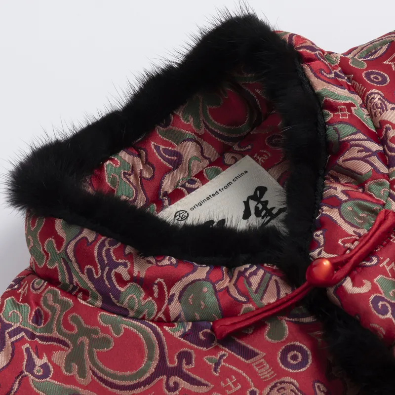 XUANSHENG Puffer Jacket Men's Red-3